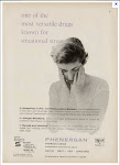 1958 Ad for Phenergan