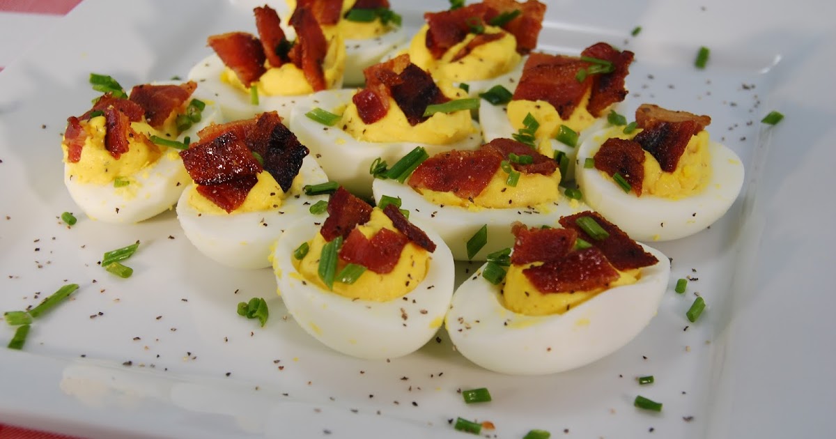 Paleo Rebel BourbonBacon Deviled Eggs