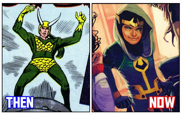 Marvel's Greatest Villains, Then and Now