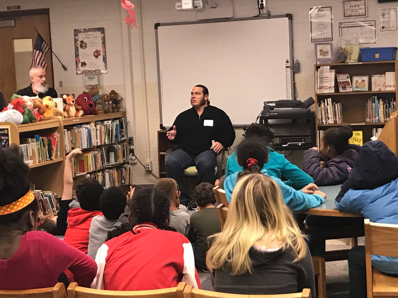 Talking Taylor Schools MYERS ELEMENTARY SCHOOL gets a visit from