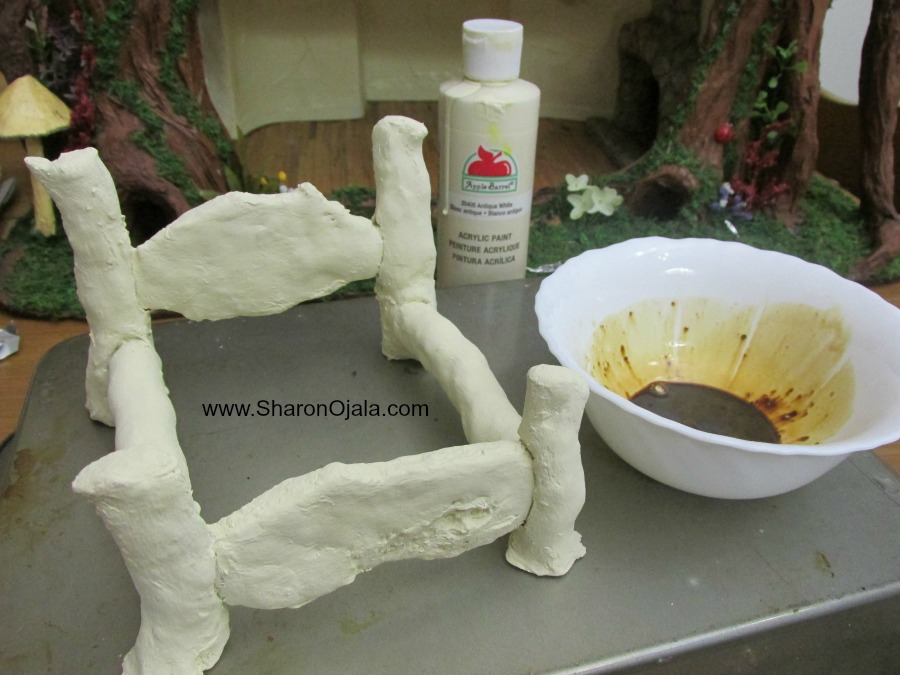 How I built A Miniature Log Bed