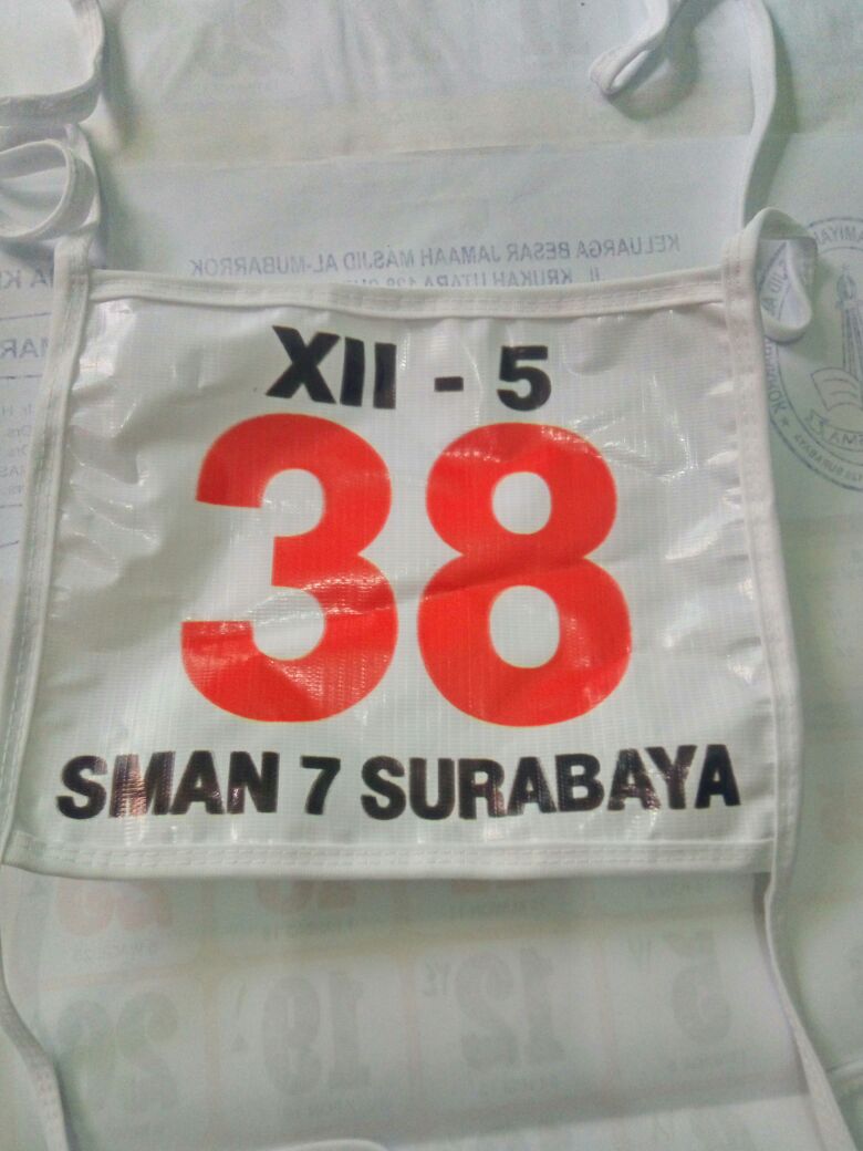 Nomor Dada Kain Pigura