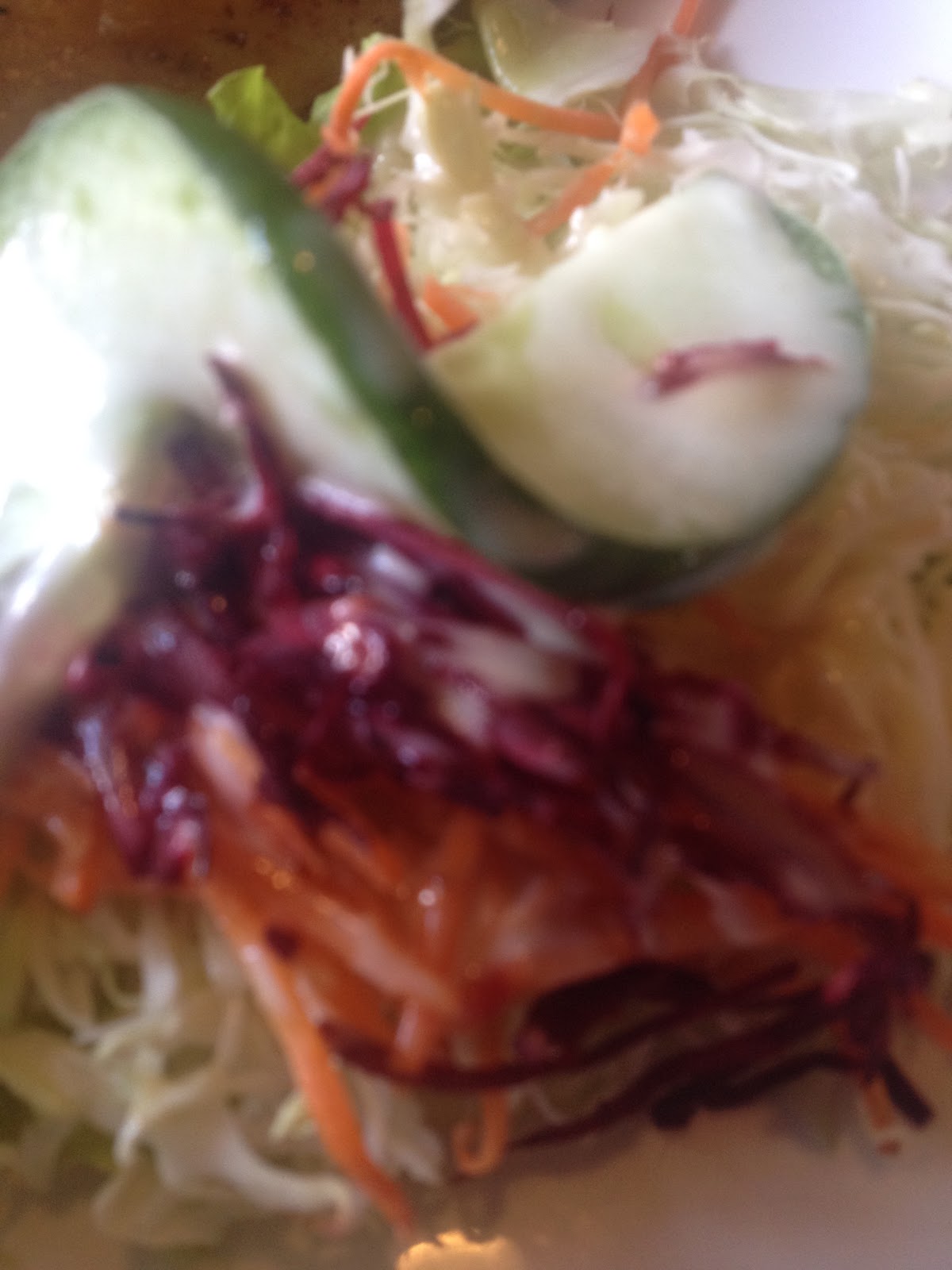 Mauritian and Fusion Cuisine Raw cabbage salad