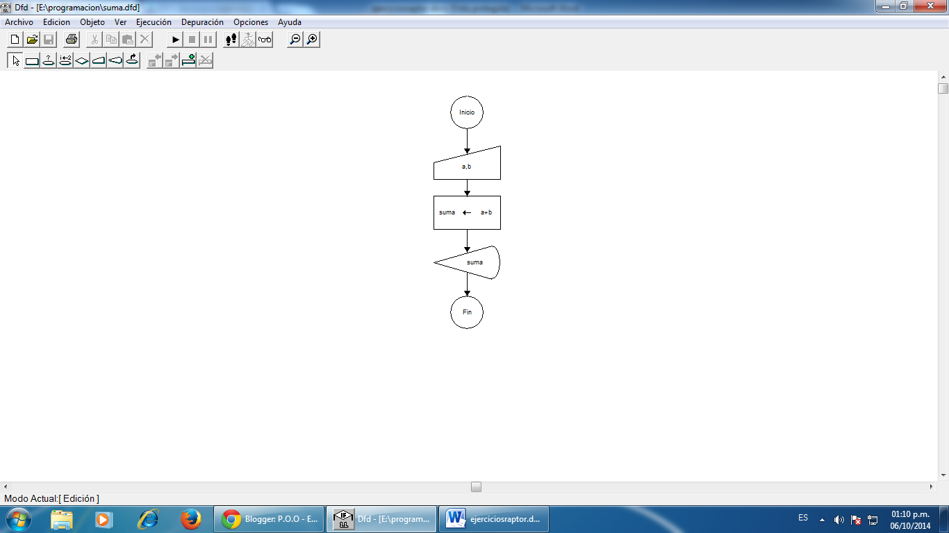 P.O.O: sumas de RAPTOR Y DFD
