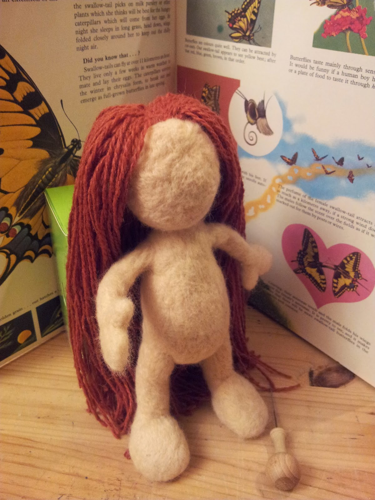 Craftin' Ernest Needle Felt Doll Part 2