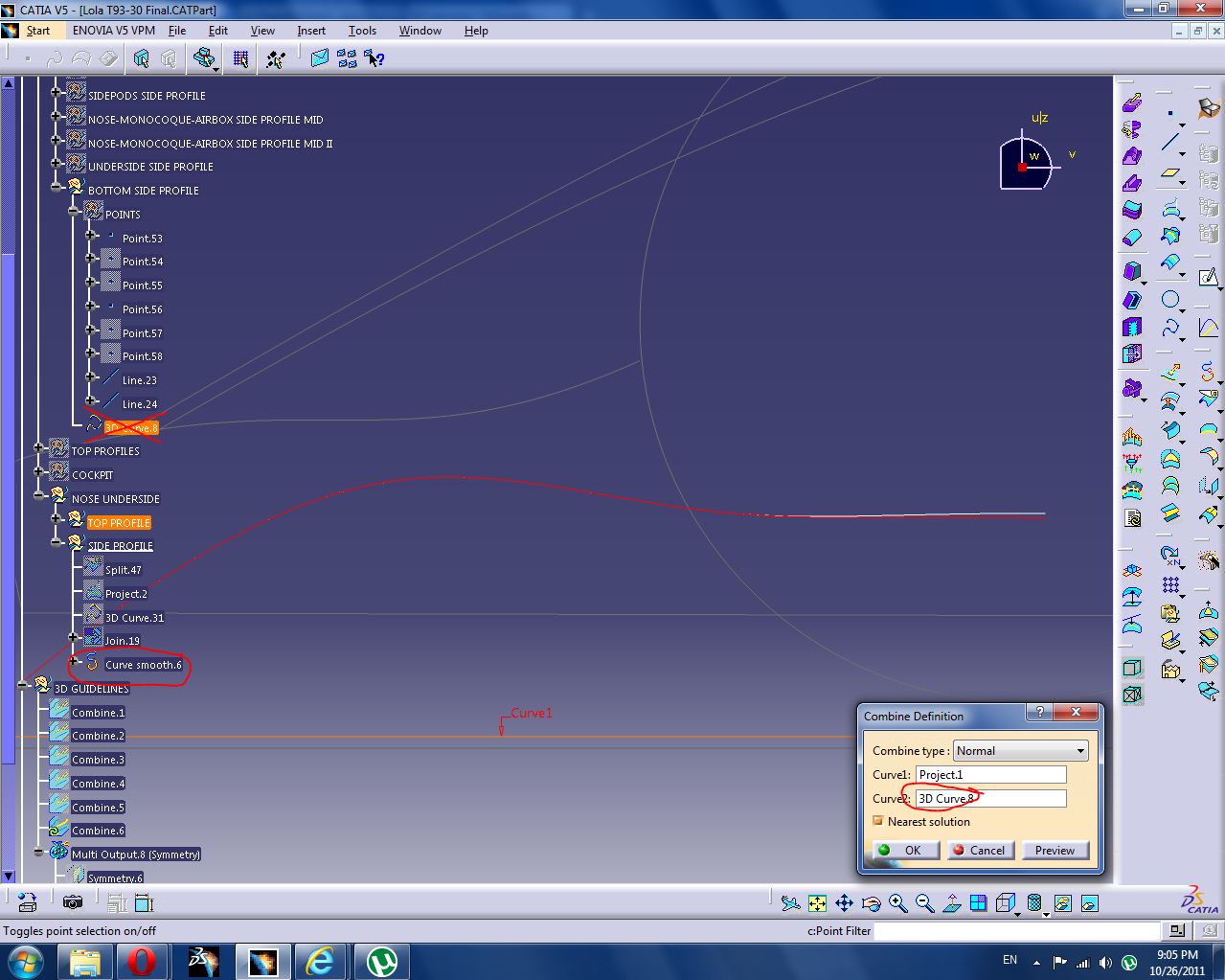 Scratchbuilding a 1/20 scale F1 replica: F1 car design in Catia V5 viii