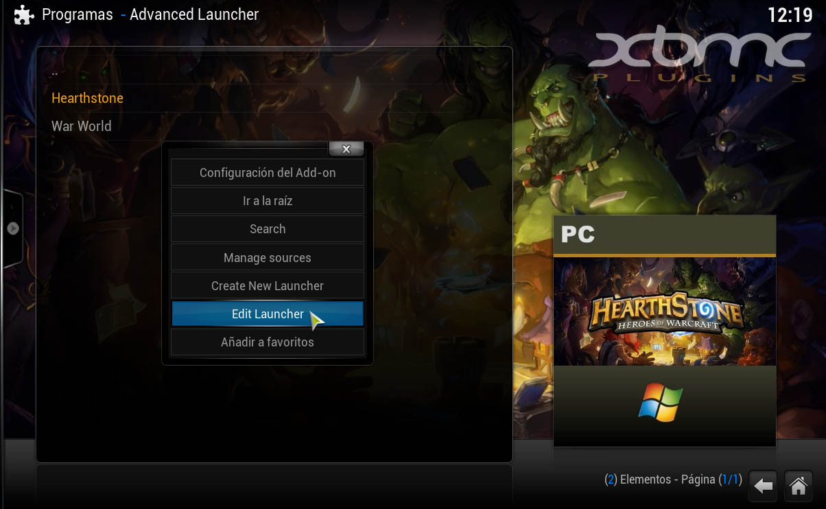 get advanced launcher for kodi get advanced launcher for kodi