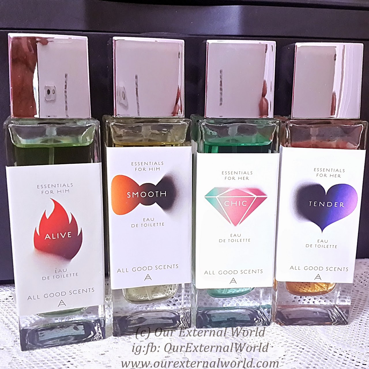 All Good Scents Essentials Alive, Smooth, Chic, Tender Review