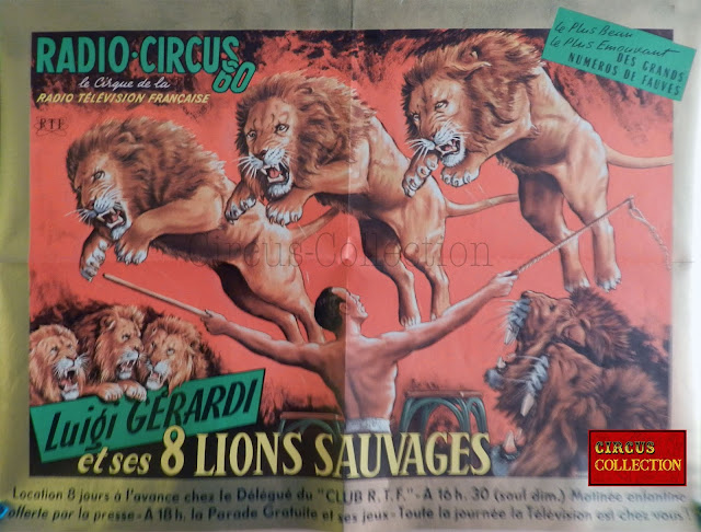 Cirque Radio Circus 1960 Luigi Gerardi Collection Philippe Ros 