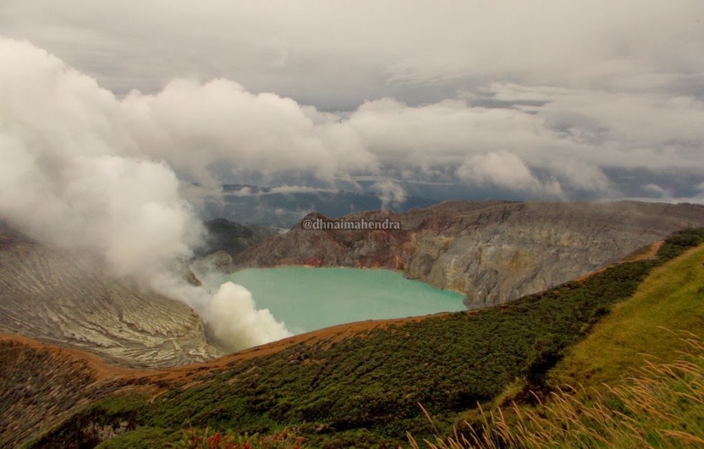 my other blue Kawah Bulan Sabit  