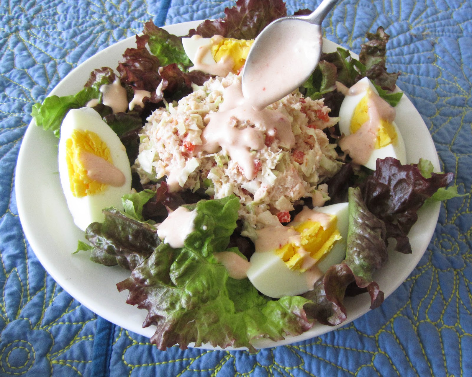 Savory And Savage Crab Louis Salad