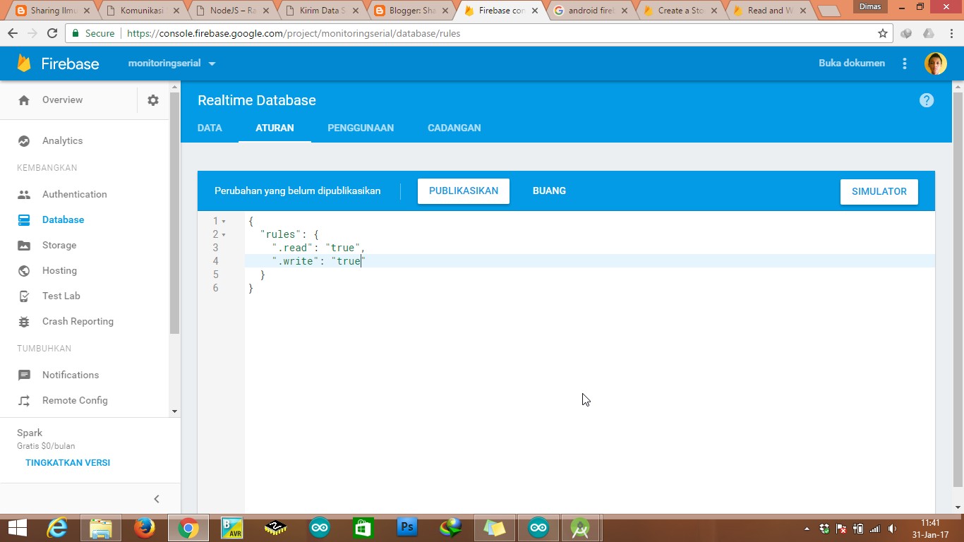 [Tutorial] Cara Mengirim Data Serial Arduino ke Firebase Melalui Node ...