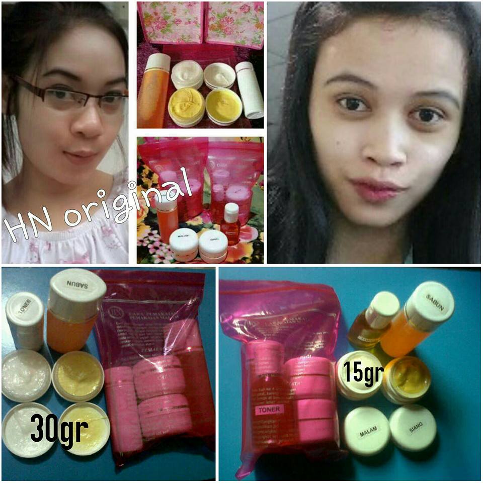Cream HN Skin Care Original Pemutih Wajah Agen Cream