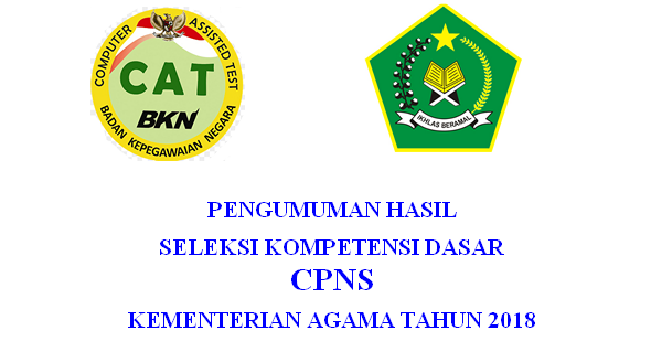 Pengumuman Hasil SKD CPNS Kemenag INFO PNS dan Lowongan Pengumuman Hasil SKD CPNS Kemenag INFO PNS dan Lowongan