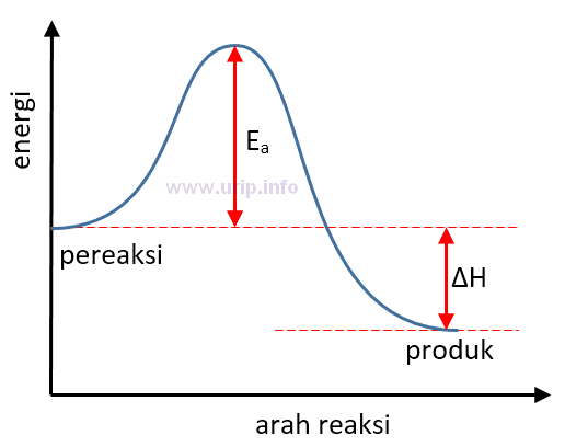 Pernyataan yang benar tentang reaksi endoterm adalah....