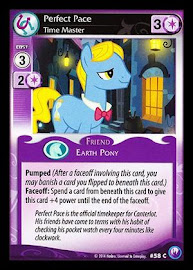 My Little Pony Perfect Pace, Time Master Canterlot Nights CCG Card
