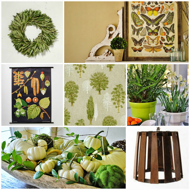 "Going Green" - Inspiration for a Dining Room Makeover