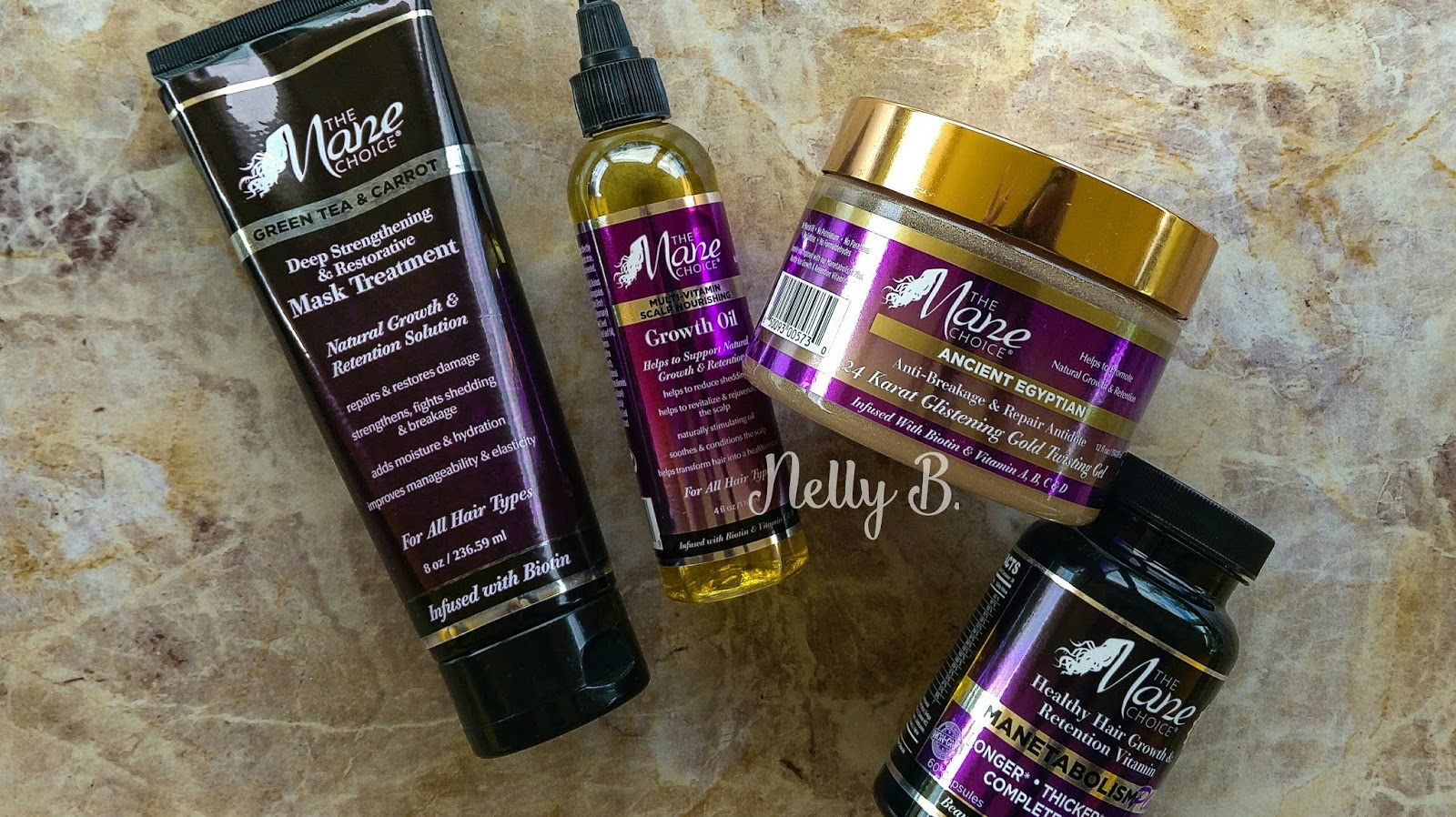Mane Choice Hair Growth Oil Before And After