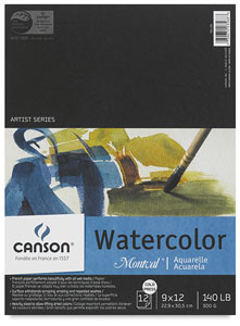Studio Watercolor Pad - 9x12 - Fabriano - Cold Press 140lb