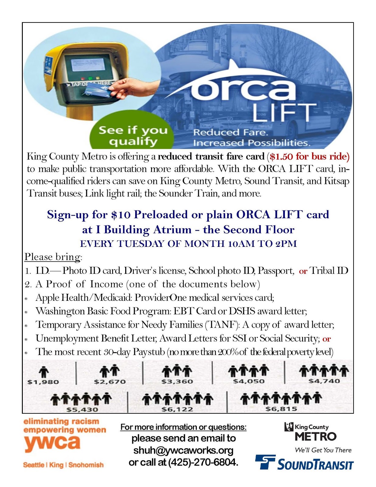 Resources for MultiLingual Learners ORCA LIFT Enrollment EVERY Tuesday in Building I