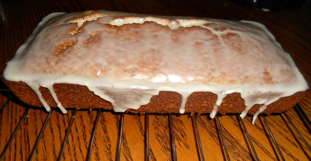 Orange Scented Poppy Seed Bread with Orange Glaze HezziD's Books and
