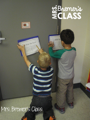 Fall write the room activity- great for active learning and vocabulary building!