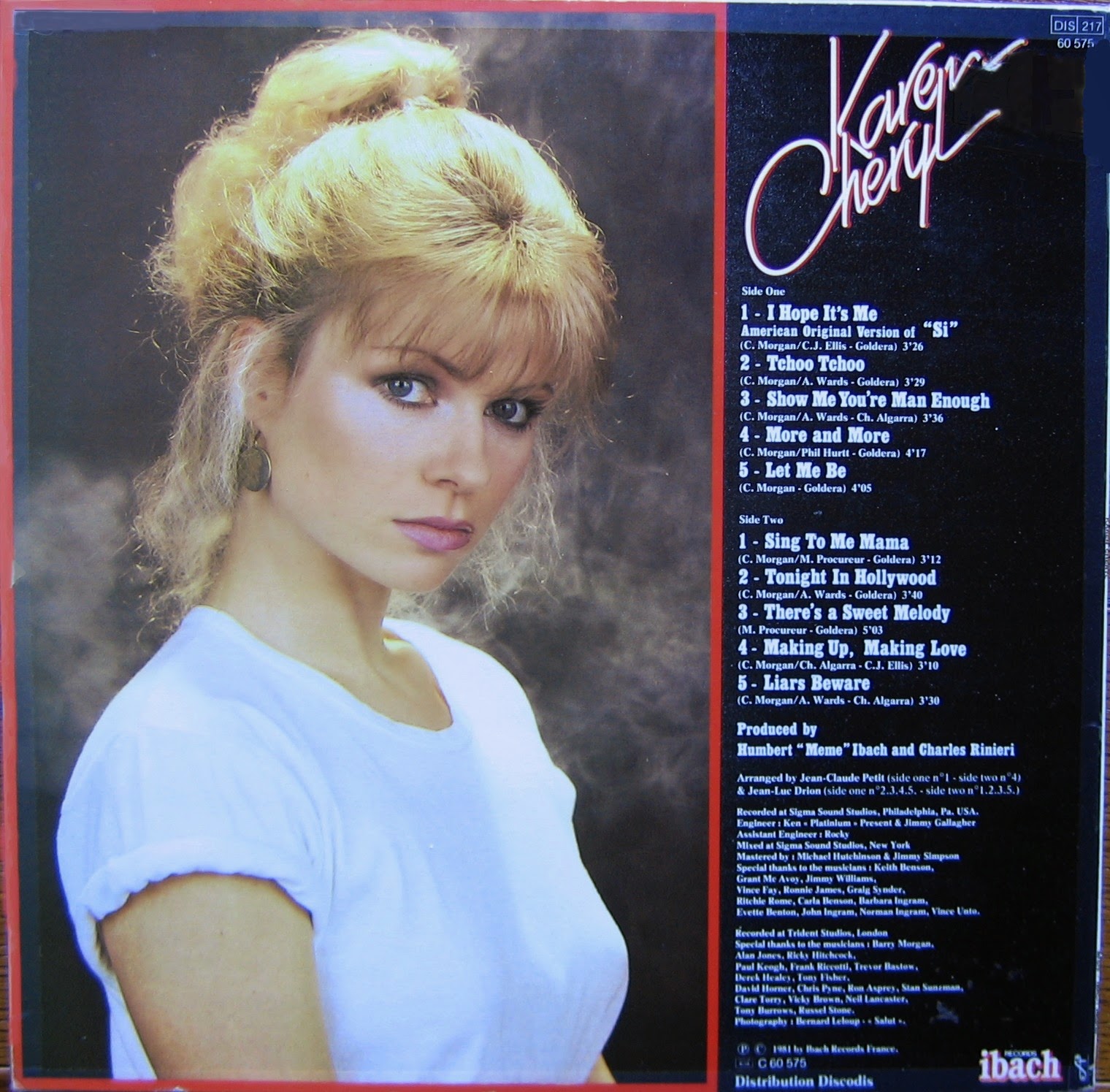 KAREN CHERYL DISCOGRAPHIE