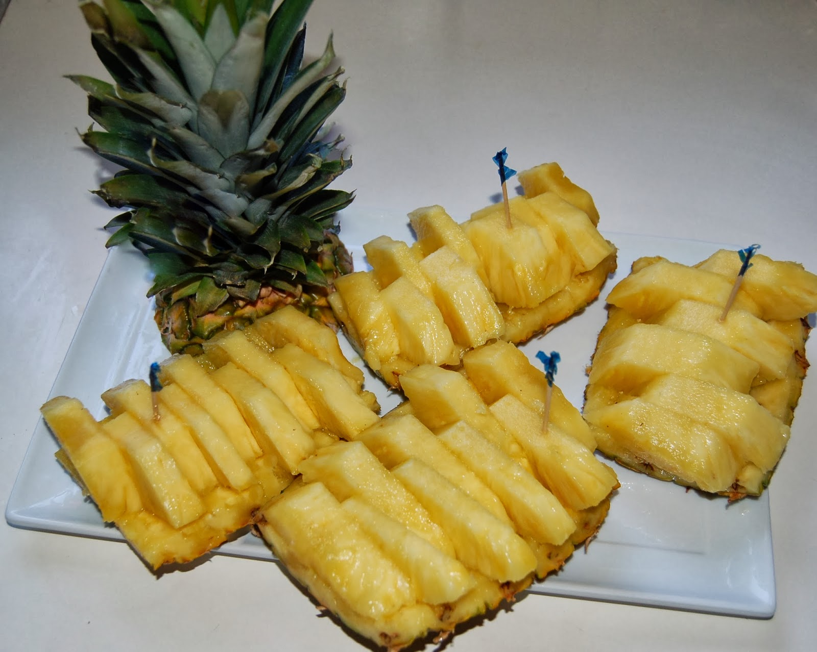 Keeping it Real with Joy Fun way to Cut Pineapple