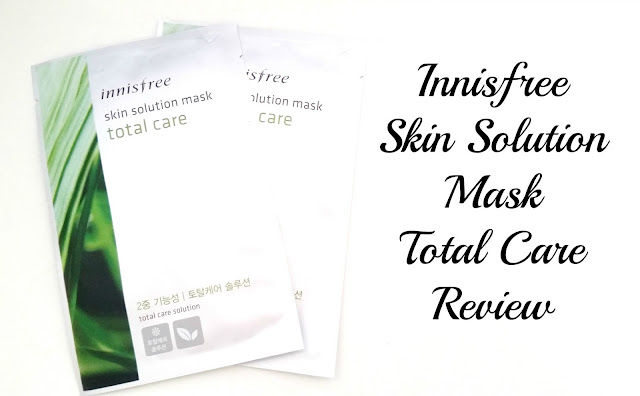 Innisfree Skin Solution Mask Total Care Review