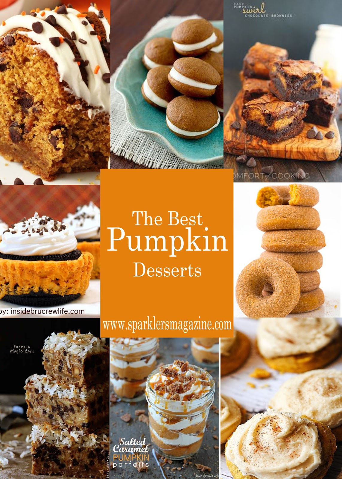Sparklers Magazine: Top Pumpkin Desserts