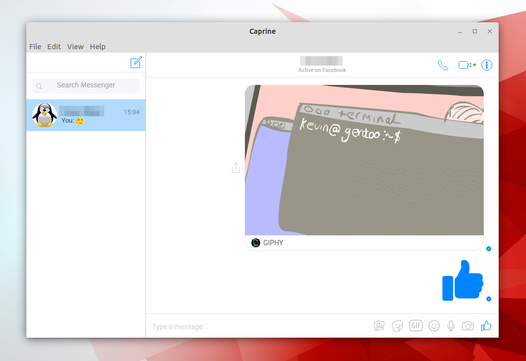 Caprine Is A Privacy Focused Facebook Messenger Desktop App