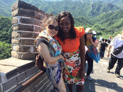 0 Photos: Kenyan girl who photoshopped herself into photos of tourist attraction sites in China goes on a real tour