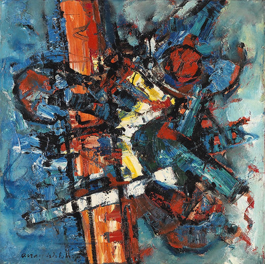 Exposition Art Blog Frank Avray Wilson Action Painting