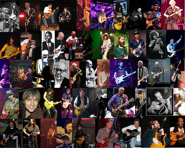 World Great & Best Electric Guitarists Tribute to the greatest