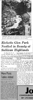 Ricketts Glen Park article