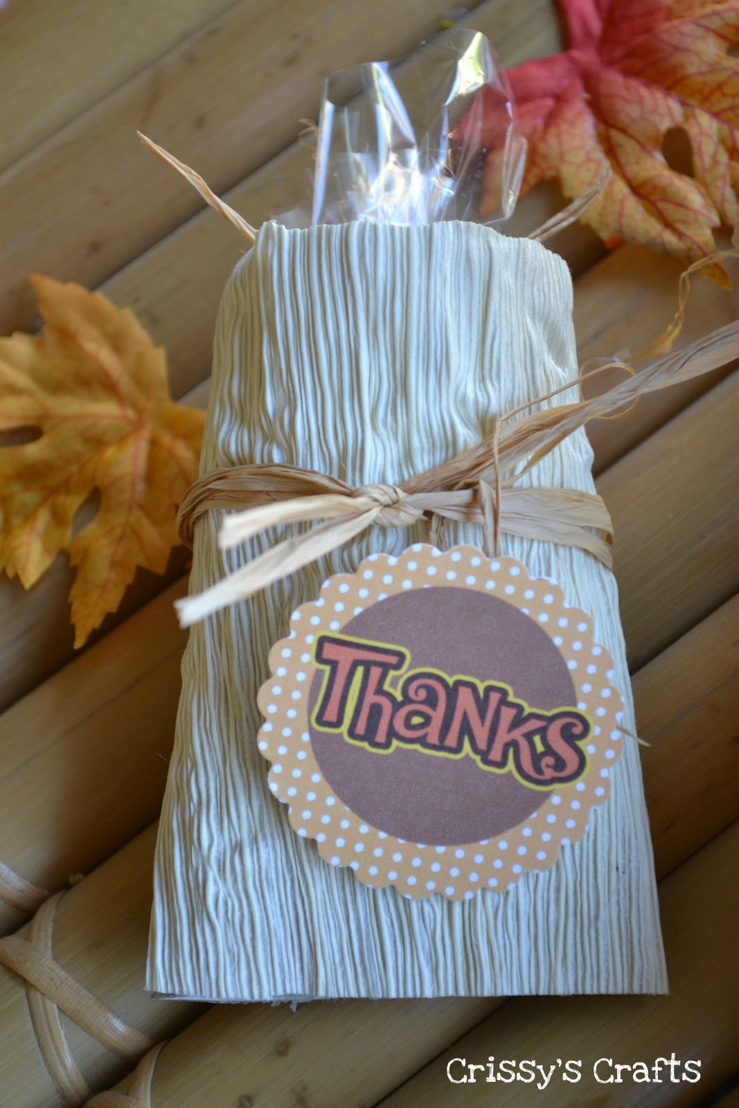 Crissy's Crafts: Thanksgiving favors