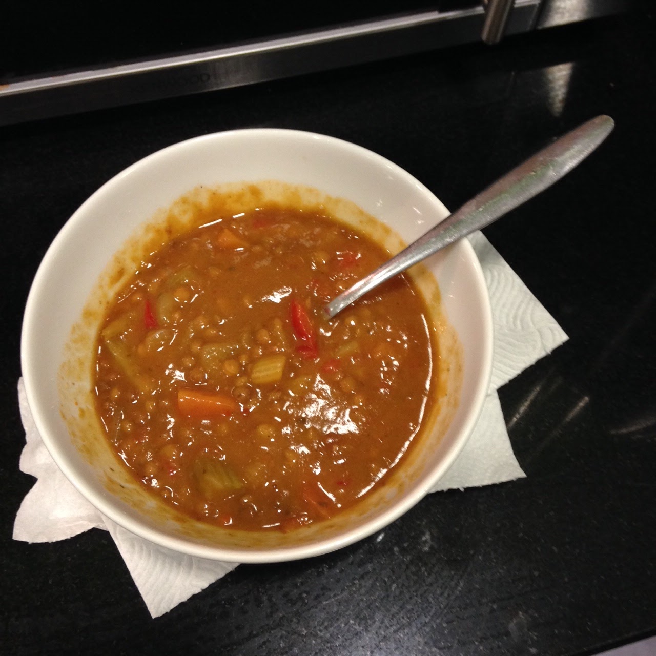 The Souper Diaries Lentil & Bacon Soup Marks & Spencer