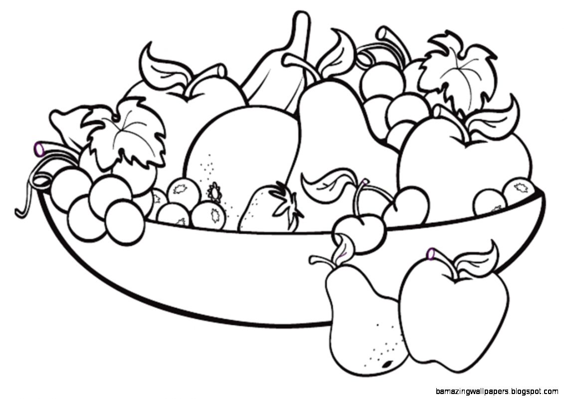 Fruit Bowl Drawing