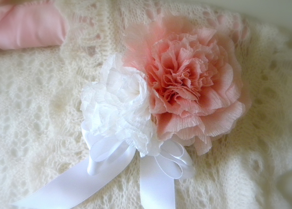 homework Inkling crepe paper corsage