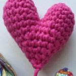 patron gratis corazon amigurumi | free pattern amigurumi heart
