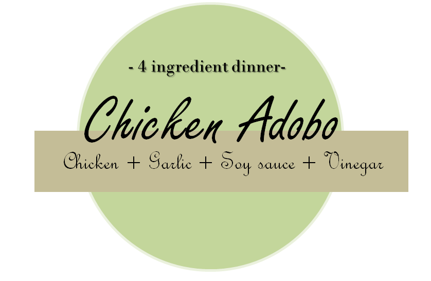 In The Meantime Mama: The Easiest Filipino Dish Ever: Chicken Adobo
