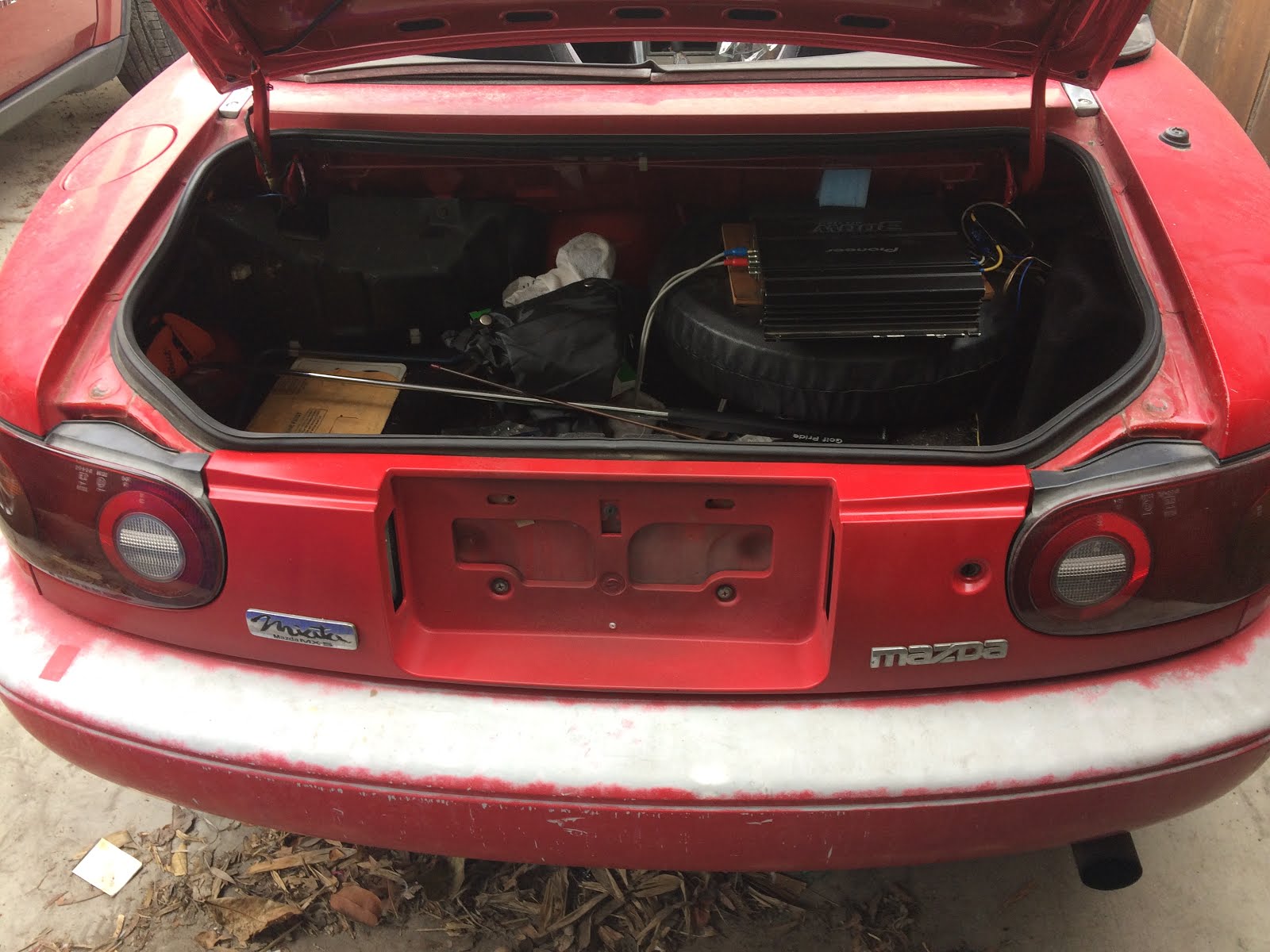 Jeff's Blog Miata NA rear finish panel replacement