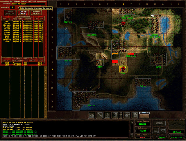Jagged Alliance 2 - Attacking Tixa Step by Step Description
