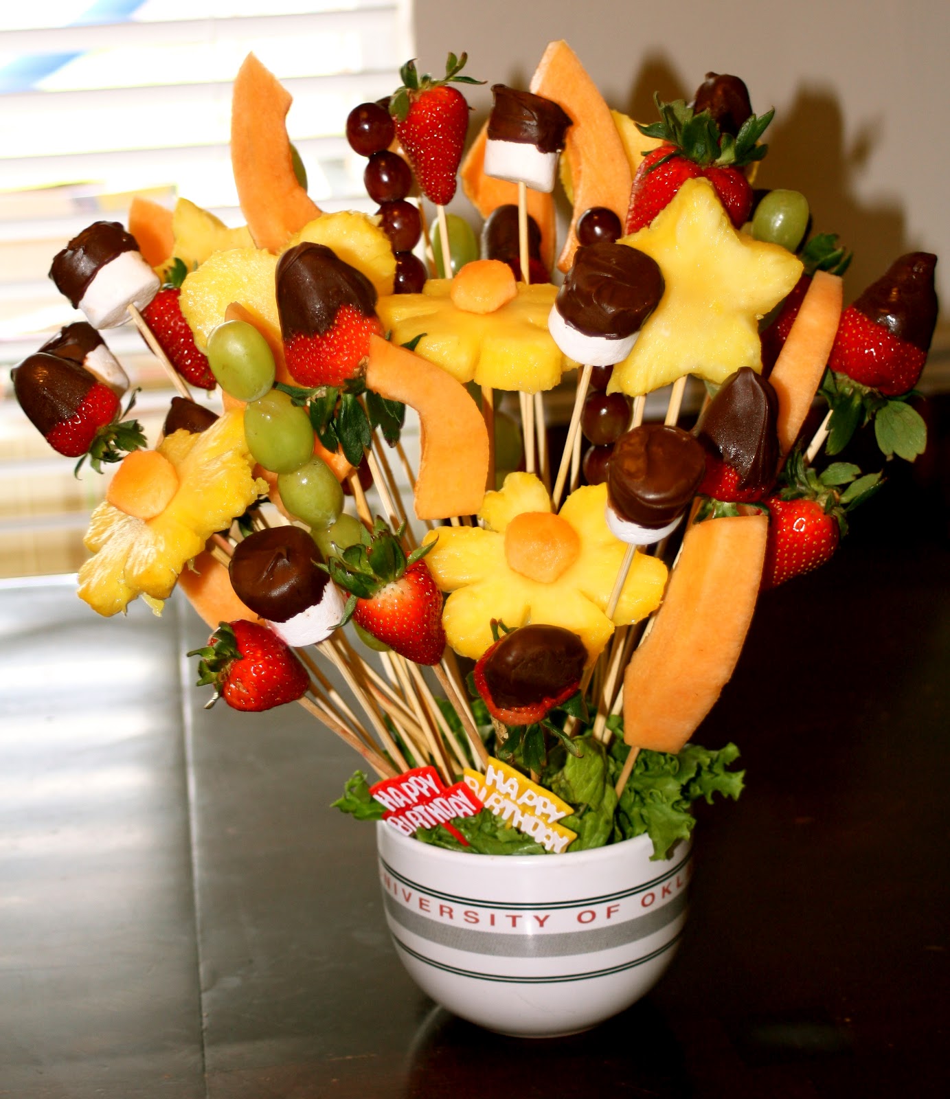 Deliliah Designs Fruit Bouquet