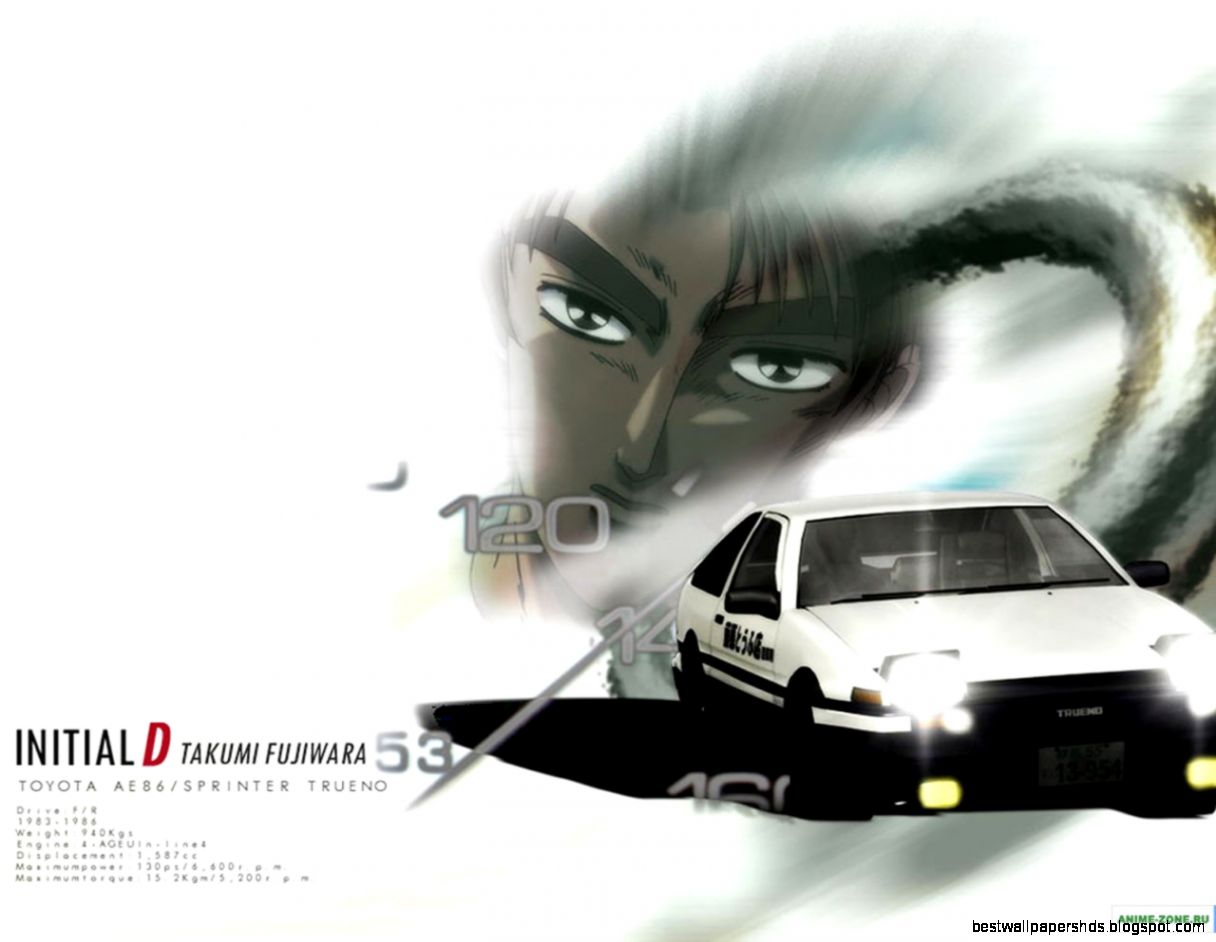 Fujiwara Takumi Initial D Wallpaper   Zerochan Anime Image Board