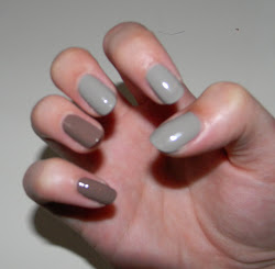 nails ombre neutral