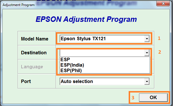 Download software printer epson tx121