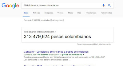 conversor de moneda google