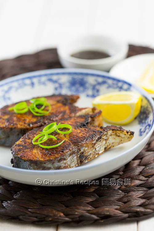 香煎磨豉醬鮫魚 Pan-fried Mackerel with Bean Sauce03 香煎磨豉醬鮫魚 Pan-fried Mackerel with Bean Sauce03