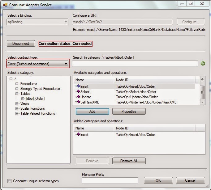 BizTalk 2013 Inserting RawXML (Whole XML Message) in SQL database